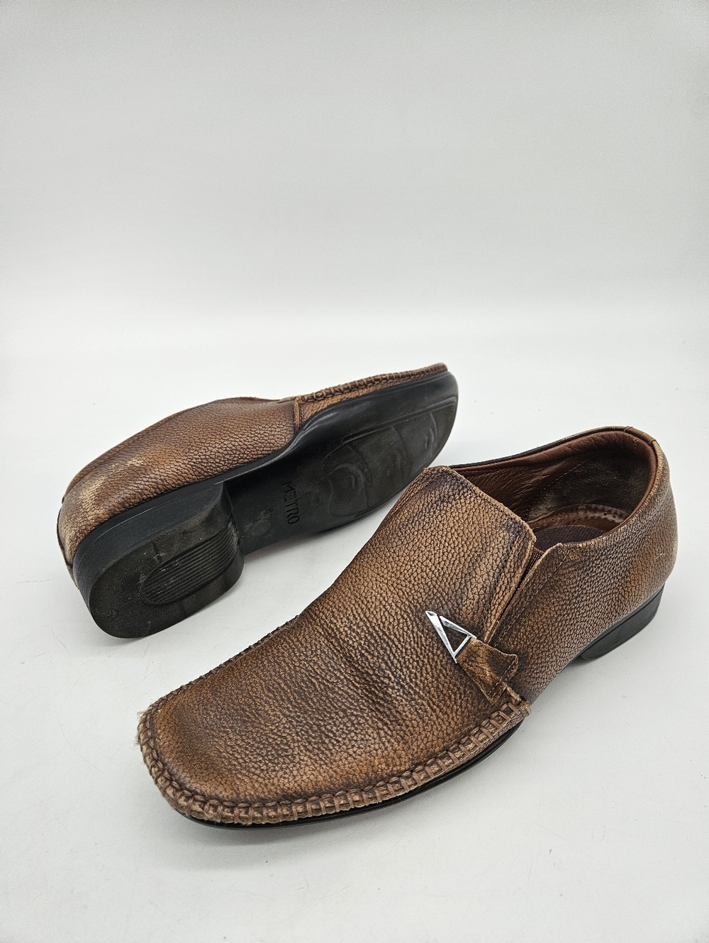 METRO Men Shoes Brown Sz 8